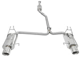 AFE / TAKEDA CAT-BACK EXHAUST SYSTEM / DUAL MUFFLERS (49-36612) *** HONDA ACCORD (2008-2012) 3.5L ENGINE / COUPE ONLY