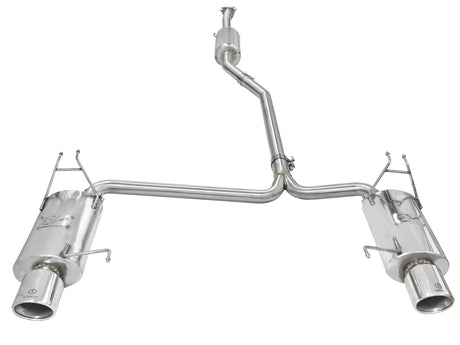 AFE / TAKEDA CAT-BACK EXHAUST SYSTEM / DUAL MUFFLERS (49-36612) *** HONDA ACCORD (2008-2012) 3.5L ENGINE / COUPE ONLY