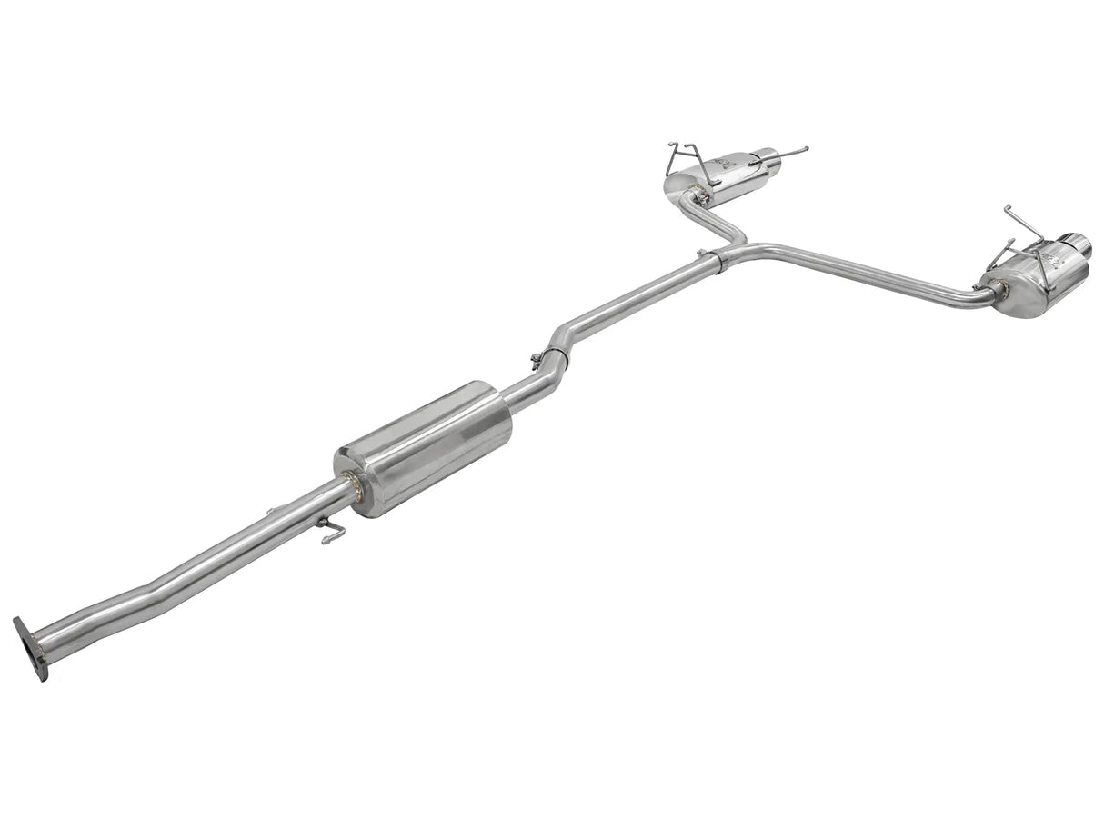 AFE / TAKEDA CAT-BACK EXHAUST SYSTEM / DUAL MUFFLERS (49-36612) *** HONDA ACCORD (2008-2012) 3.5L ENGINE / COUPE ONLY
