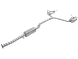 AFE / TAKEDA CAT-BACK EXHAUST SYSTEM / DUAL MUFFLERS (49-36612) *** HONDA ACCORD (2008-2012) 3.5L ENGINE / COUPE ONLY