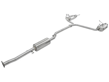 AFE / TAKEDA CAT-BACK EXHAUST SYSTEM / DUAL MUFFLERS (49-36612) *** HONDA ACCORD (2008-2012) 3.5L ENGINE / COUPE ONLY