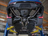 AFE / GEMINI-XV / VALVE CONTROLLED / DUAL CAT-BACK EXHAUST SYSTEM / QUAD FACTORY TIPS (49-37025) *** KIA STINGER GT (2018-2021) 3.3L TWIN TURBO