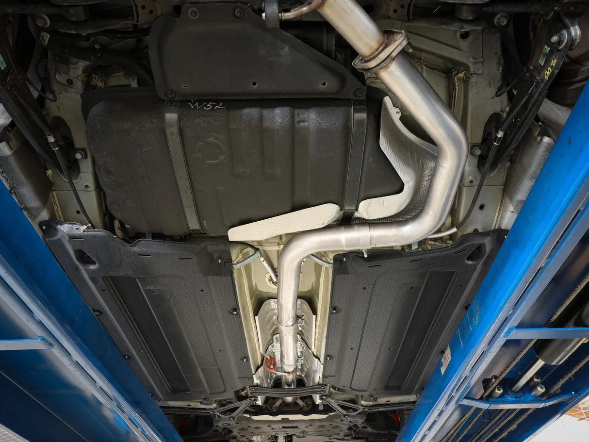 AFE / CAT-BACK EXHAUST SYSTEM / BLACK TIPS (49-37028-B) *** HYUNDAI ELANTRA-N (2022-2025) 2.0L TURBO