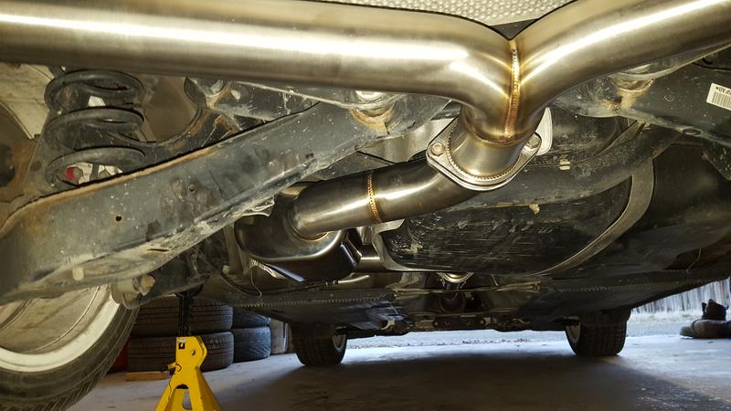COBB / CAT-BACK EXHAUST SYSTEM (5V1100) *** VOLKSWAGEN GOLF GTI (2010-2014) MK6 / 2.0L TURBO