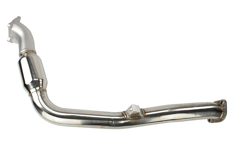 INVIDIA / EXHAUST DOWN-PIPE WITH HIGH FLOW CAT / WITH SECOND O2 BUNG (HS05SW1DOC) *** SUBARU WRX (2002-2007), SUBARU WRX STI (2002-2007)