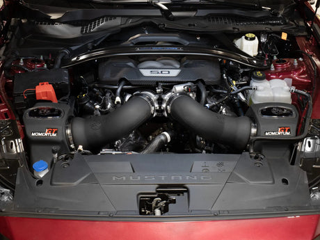 AFE / MOMENTUM GT / COLD AIR INTAKE SYSTEM / PRO-OIL FILTER (50-70117R) *** FORD MUSTANG GT (2024-2026), FORD MUSTANG DARK HORSE (2024-2026) 5.0L / V8 ENGINE