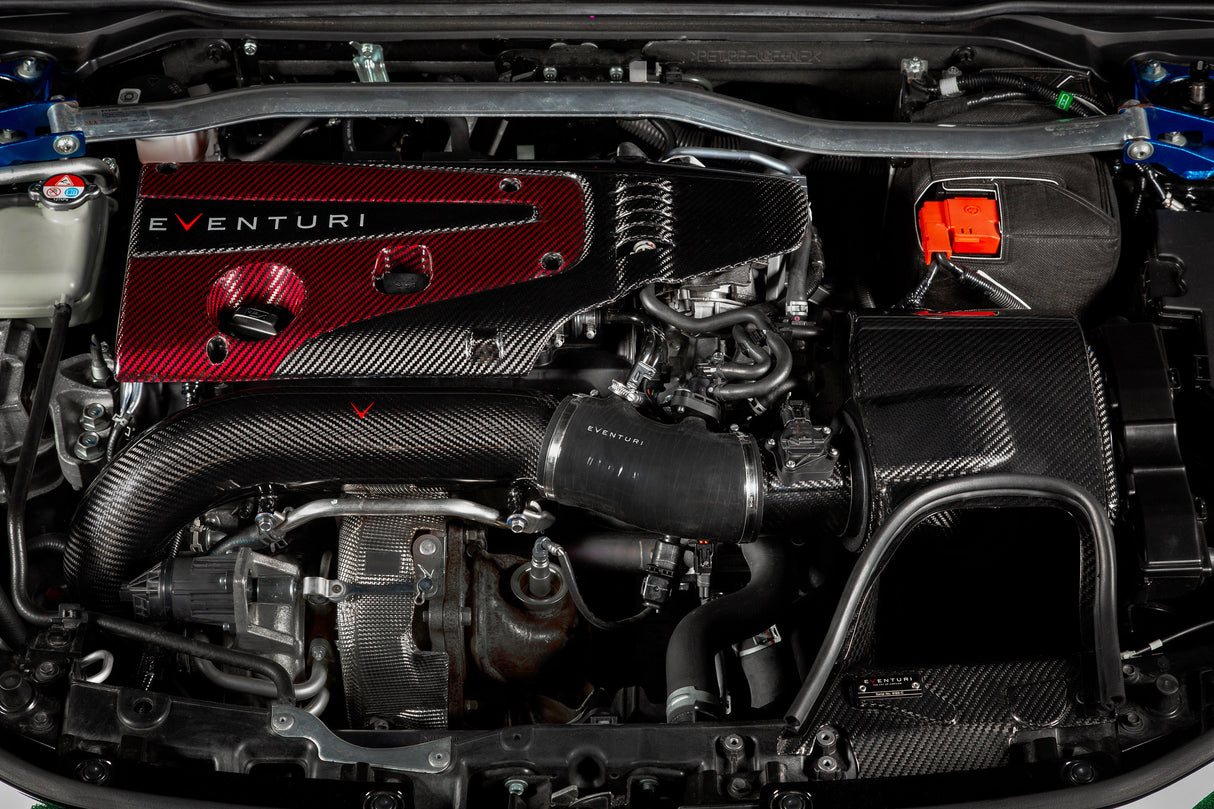 EVENTURI / CARBON FIBER / COLD AIR INTAKE SYSTEM (EVE-FL5-CF-INT) *** HONDA CIVIC TYPE-R (2023-2026) 2.0L TURBO / FL5