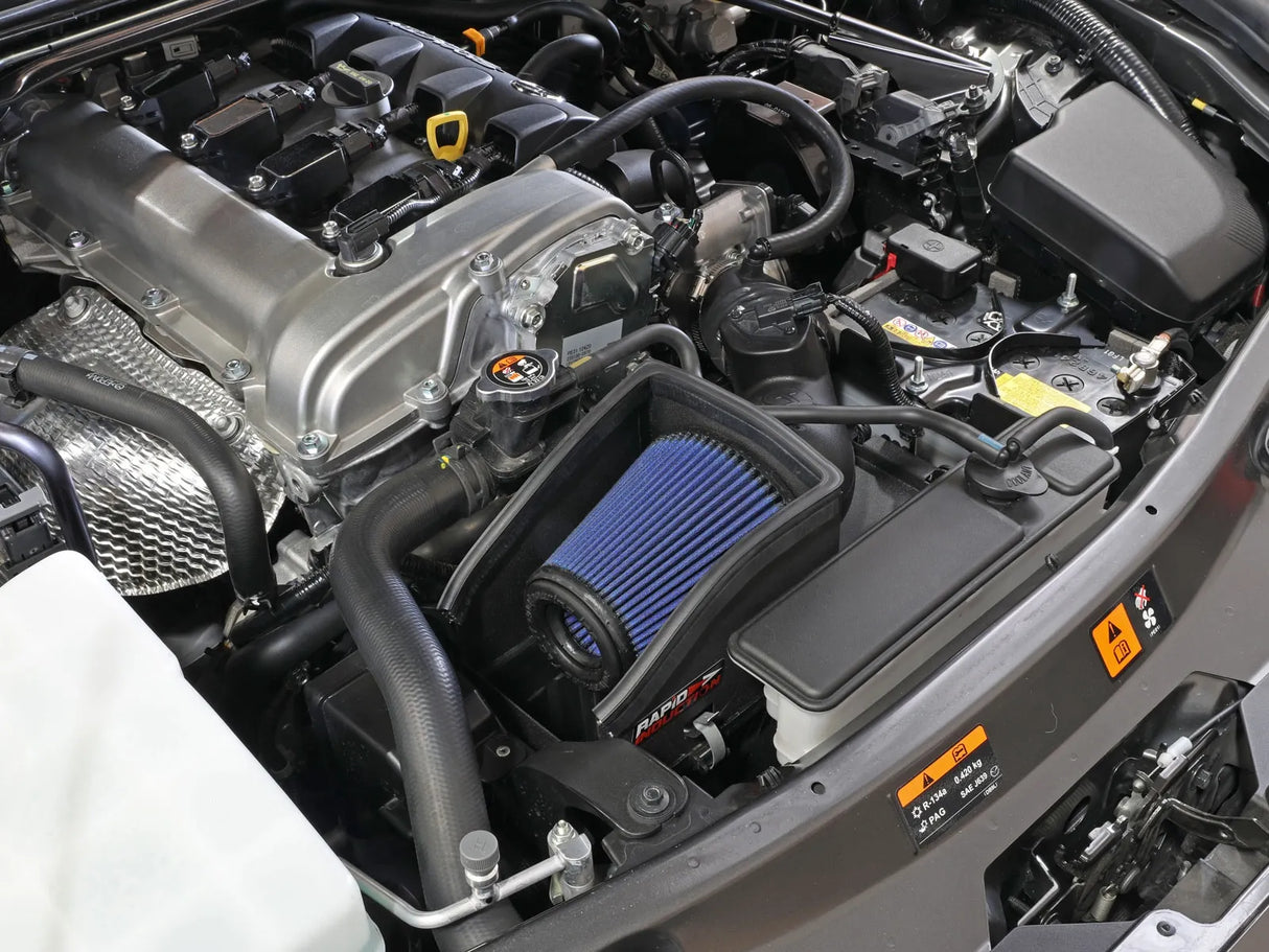 AFE / TAKEDA RAPID INDUCTION / COLD AIR INTAKE SYSTEM / PRO-OILED FILTER (56-20040R) *** MAZDA MX5 MIATA (2016-2026) 2.0L ENGINE
