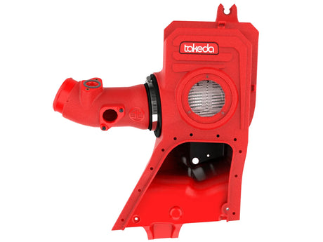 AFE / TAKEDA MOMENTUM / RED EDITION / COLD AIR INTAKE SYSTEM / PRO-DRY FILTER (56-70062DR) *** ACURA INTEGRA TYPE-S / DE5 (2024-2026), HONDA CIVIC TYPE-R / FL5 (2023-2026) 2.0L TURBO