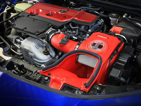 AFE / TAKEDA MOMENTUM / RED EDITION / COLD AIR INTAKE SYSTEM / PRO-DRY FILTER (56-70062DR) *** ACURA INTEGRA TYPE-S / DE5 (2024-2026), HONDA CIVIC TYPE-R / FL5 (2023-2026) 2.0L TURBO