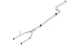 BORLA / CAT-BACK EXHAUST SYSTEM / CONNECTING MID-PIPE SECTION (60622) *** CHEVROLET CAMARO (2016-2023) 2.0L TURBO
