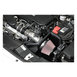 K&N / COLD AIR INTAKE SYSTEM / SILVER PIPING (69-1506TS) *** HONDA ACCORD (2018-2022) 2.0L TURBO