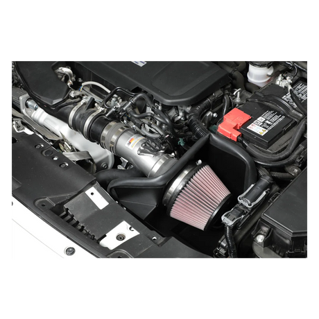 K&N / COLD AIR INTAKE SYSTEM / SILVER PIPING (69-1506TS) *** HONDA ACCORD (2018-2022) 2.0L TURBO