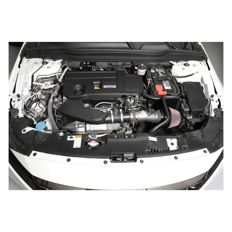 K&N / COLD AIR INTAKE SYSTEM / SILVER PIPING (69-1506TS) *** HONDA ACCORD (2018-2022) 2.0L TURBO