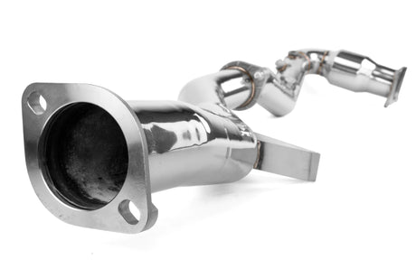 INVIDIA / EXHAUST J-PIPE WITH HIGH FLOW CAT / FRONT LOCATION CATTED DOWN-PIPE (HS15SWADOC) *** SUBARU WRX (2015-2021) 2.0L TURBO / CVT AUTOMATIC TRANSMISSION