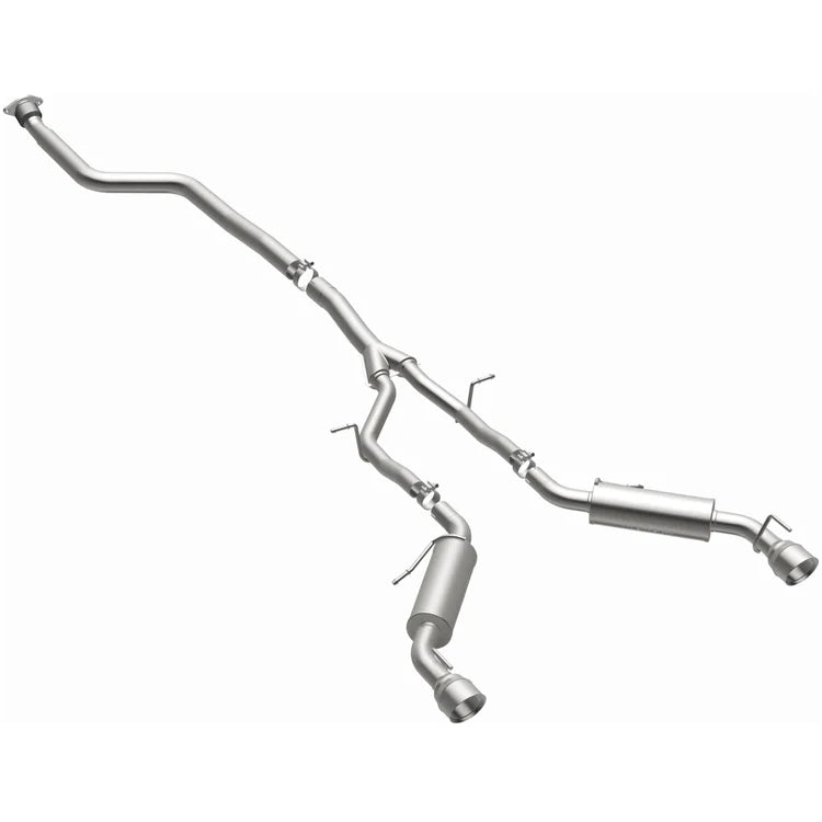 MAGNAFLOW / CAT-BACK EXHAUST SYSTEM / DUAL POLISHED TIPS (19309) *** CHEVROLET CAMARO (2016-2023) 2.0L TURBO