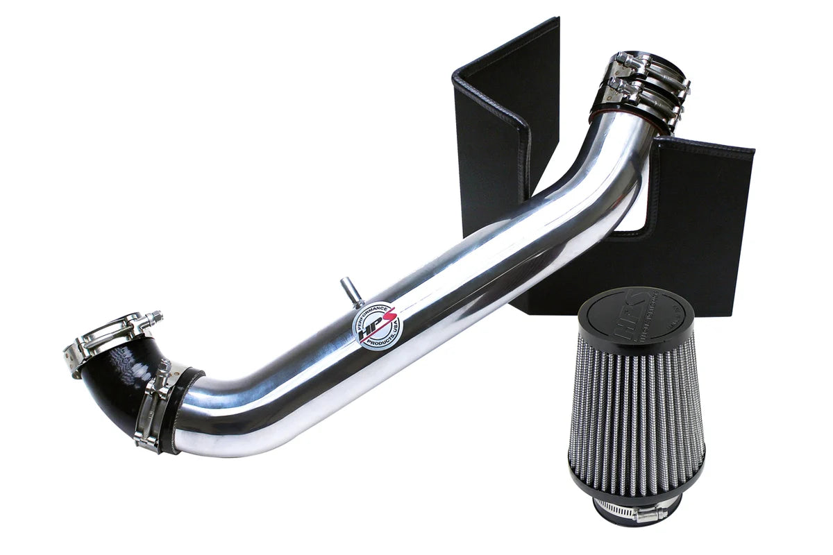 HPS PERFORMANCE / COLD AIR INTAKE SYSTEM / POLISHED PIPING (827-537P) *** MAZDA MX5 MIATA (1999-2005) 1.8L ENGINE