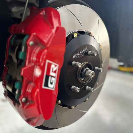 GIRODISC / SLOTTED / FRONT BRAKE ROTOR / SOLD AS PAIRS (A1-268) *** TOYOTA GR COROLLA (2023-2026) 1.6L TURBO