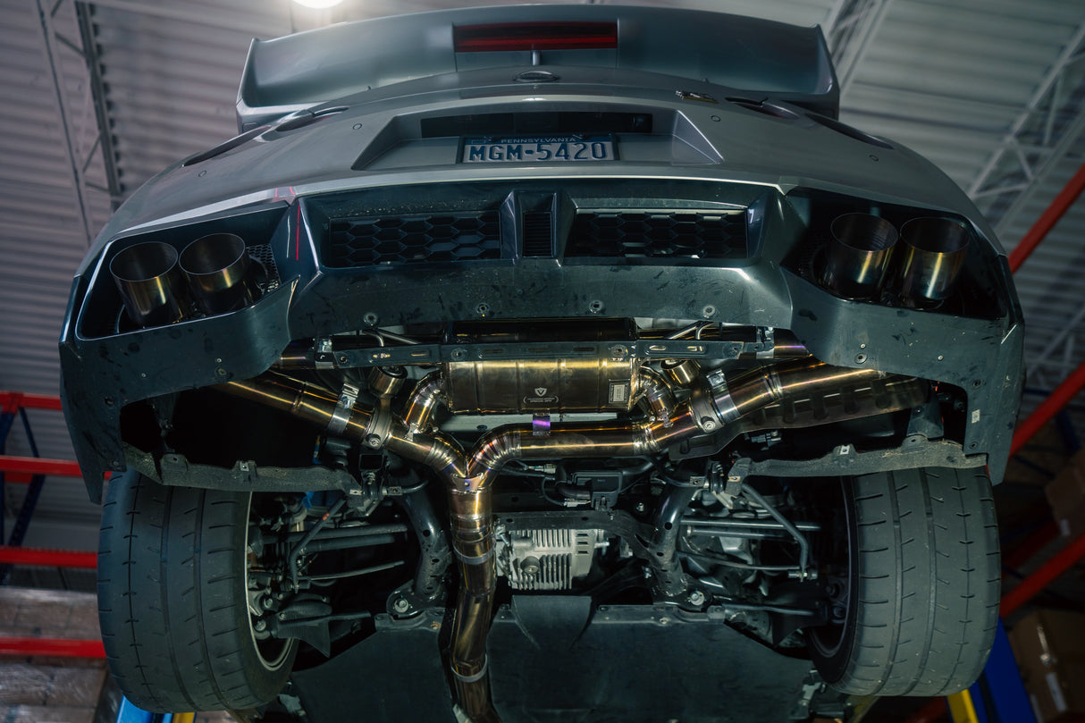 VALVETRONIC DESIGNS / VALVED SPORT EXHAUST SYSTEM (NIS.GTR.R35.VSES.TI.TIBRT) *** NISSAN GTR (2009-2024) R35