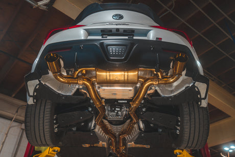 VALVETRONIC DESIGNS / VALVED SPORT EXHAUST SYSTEM (TOY.A90.VSES.BR) *** TOYOTA SUPRA (2020-2025) 3.0L TURBO / A90 / A91