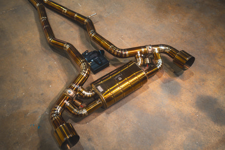 VALVETRONIC DESIGNS / VALVED SPORT EXHAUST SYSTEM (TOY.A90.VSES.BR) *** TOYOTA SUPRA (2020-2025) 3.0L TURBO / A90 / A91