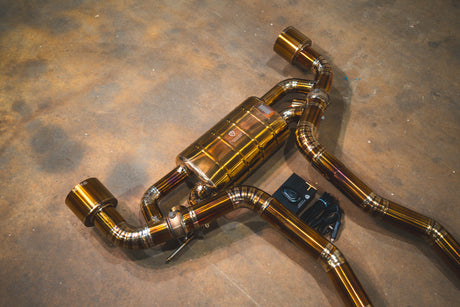 VALVETRONIC DESIGNS / VALVED SPORT EXHAUST SYSTEM (TOY.A90.VSES.BR) *** TOYOTA SUPRA (2020-2025) 3.0L TURBO / A90 / A91