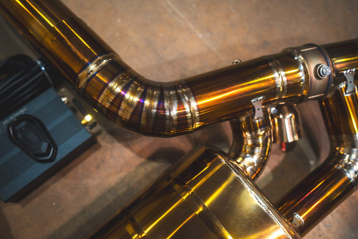 VALVETRONIC DESIGNS / VALVED SPORT EXHAUST SYSTEM (TOY.A90.VSES.BR) *** TOYOTA SUPRA (2020-2025) 3.0L TURBO / A90 / A91