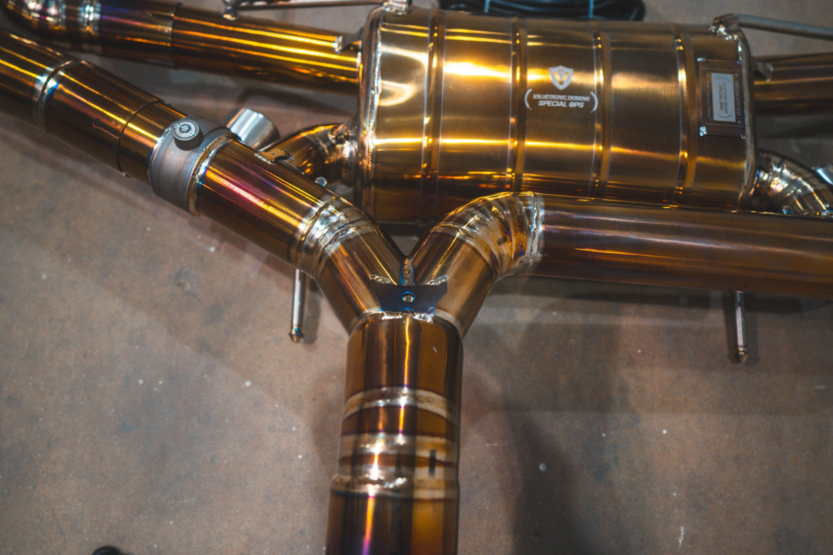 VALVETRONIC DESIGNS / VALVED SPORT EXHAUST SYSTEM (NIS.GTR.R35.VSES.TI.TIBRT) *** NISSAN GTR (2009-2024) R35