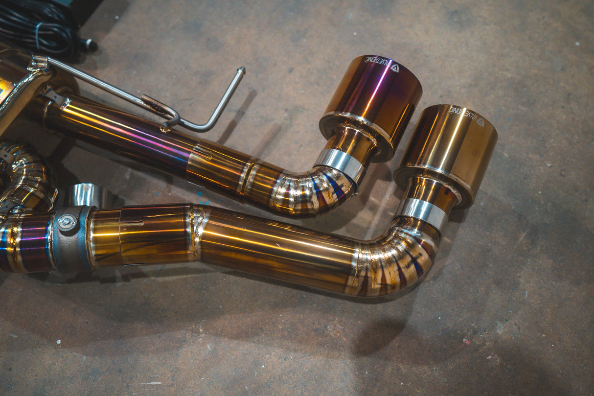 VALVETRONIC DESIGNS / VALVED SPORT EXHAUST SYSTEM (NIS.GTR.R35.VSES.TI.TIBRT) *** NISSAN GTR (2009-2024) R35
