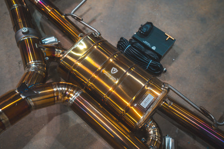 VALVETRONIC DESIGNS / VALVED SPORT EXHAUST SYSTEM (NIS.GTR.R35.VSES.TI.TIBRT) *** NISSAN GTR (2009-2024) R35