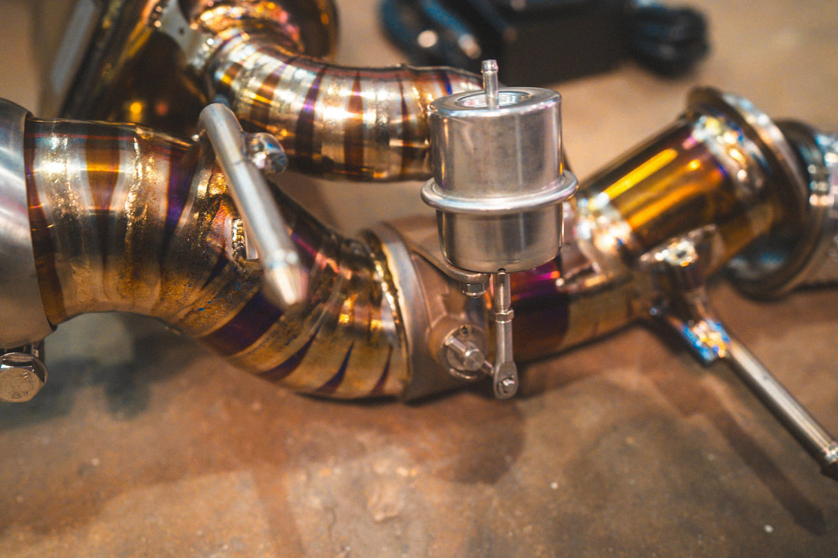 VALVETRONIC DESIGNS / VALVED SPORT EXHAUST SYSTEM (MAS.MC20.VSES.TI) *** MASERATI MC20 (2022-2025)