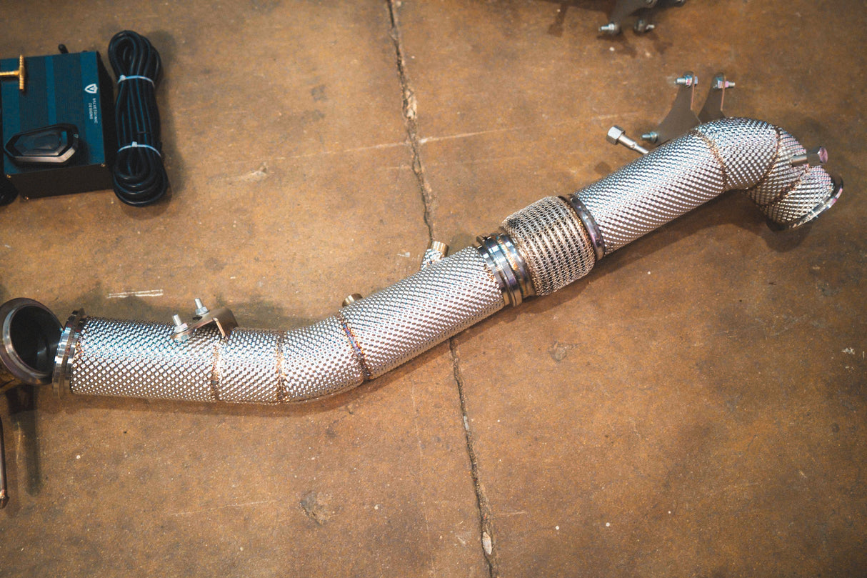 VALVETRONIC DESIGNS / VALVED SPORT EXHAUST SYSTEM (MAS.MC20.VSES.TI) *** MASERATI MC20 (2022-2025)