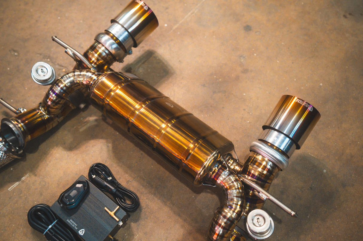 VALVETRONIC DESIGNS / VALVED SPORT EXHAUST SYSTEM (MAS.MC20.VSES.TI) *** MASERATI MC20 (2022-2025)