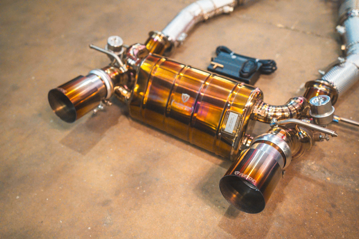 VALVETRONIC DESIGNS / VALVED SPORT EXHAUST SYSTEM (MAS.MC20.VSES.TI) *** MASERATI MC20 (2022-2025)