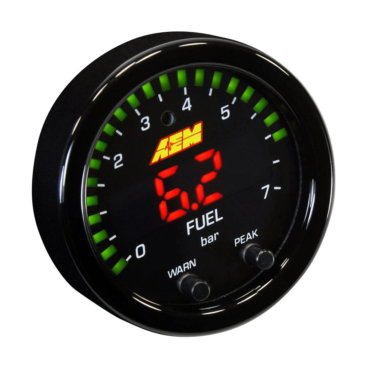 AEM / X-SERIES / OIL PRESSURE GAUGE KIT / INCLUDE SENSOR (30-0301) *** 0-100 PSI RANGE