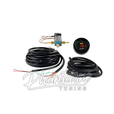 AEM / X-SERIES / BOOST PRESSURE GAUGE / INCLUDE ELECTRONIC BOOST CONTROLLER SOLENOID (30-0352) *** TRU BOOST WITH EBC ***