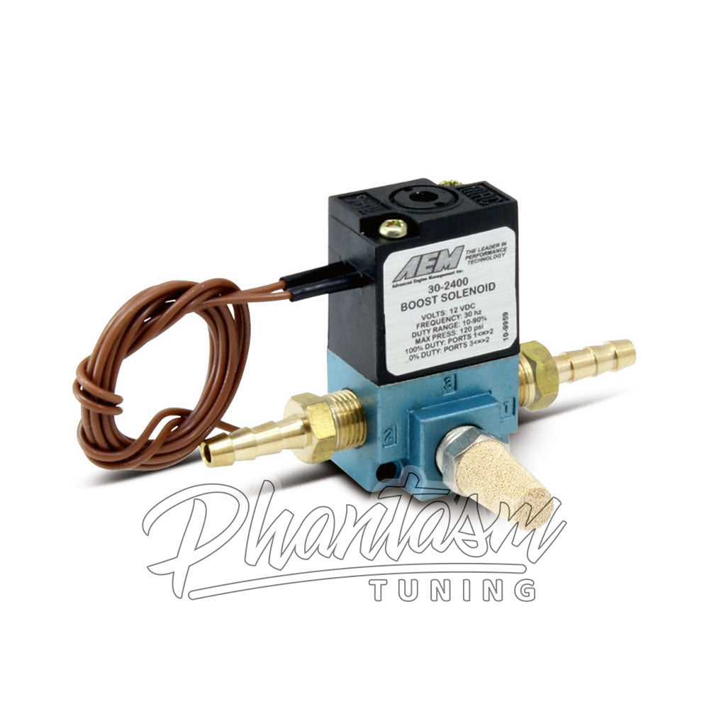 AEM / X-SERIES / BOOST PRESSURE GAUGE / INCLUDE ELECTRONIC BOOST CONTROLLER SOLENOID (30-0352) *** TRU BOOST WITH EBC ***