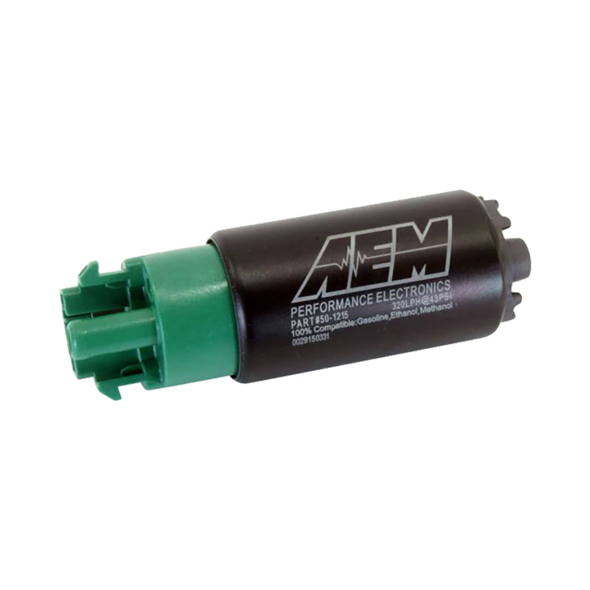 AEM / 340 LPH / GAS + E85 COMPATIBLE / IN-TANK UNIVERSAL HIGH FLOW FUEL PUMP WITH HOOKS (50-1215)