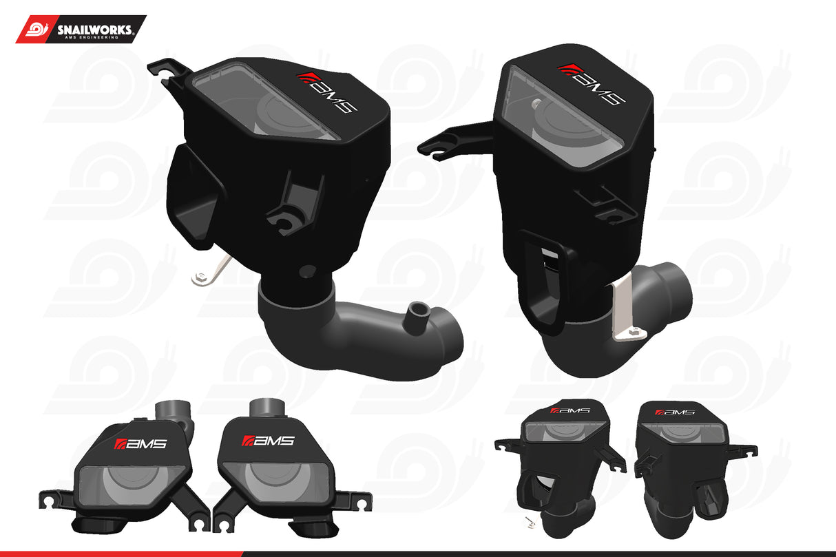 AMS PERFORMANCE / COLD AIR INTAKE SYSTEM (AMS.47.08.0002-1) *** NISSAN Z (2023-2026) RZ34 / 3.0L TWIN TURBO