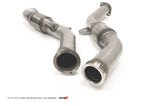 AMS PERFORMANCE / EXHAUST FULL-LENGTH DOWN-PIPE / STREET SPEC / WITH GESI CATS (ALP.28.05.0002-2) *** INFINITI Q50 (2016-2024), INFINITI Q60 (2017-2022), NISSAN Z (2023-2026) 3.0L TWIN TURBO