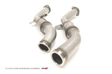 AMS PERFORMANCE / EXHAUST FULL-LENGTH DOWN-PIPE / STREET SPEC / WITH GESI CATS (ALP.28.05.0002-2) *** INFINITI Q50 (2016-2024), INFINITI Q60 (2017-2022), NISSAN Z (2023-2026) 3.0L TWIN TURBO
