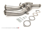 AMS PERFORMANCE / EXHAUST FULL-LENGTH DOWN-PIPE / STREET SPEC / WITH GESI CATS (ALP.28.05.0002-2) *** INFINITI Q50 (2016-2024), INFINITI Q60 (2017-2022), NISSAN Z (2023-2026) 3.0L TWIN TURBO