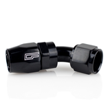 -10 AN 45 Degree Female Aluminum Hose End (PTFE)