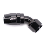-08 AN 45 Degree Female Aluminum Hose End Fitting
