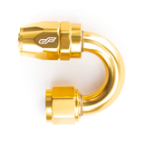 -10 AN 180 Degree Female Aluminum Hose End Fitting