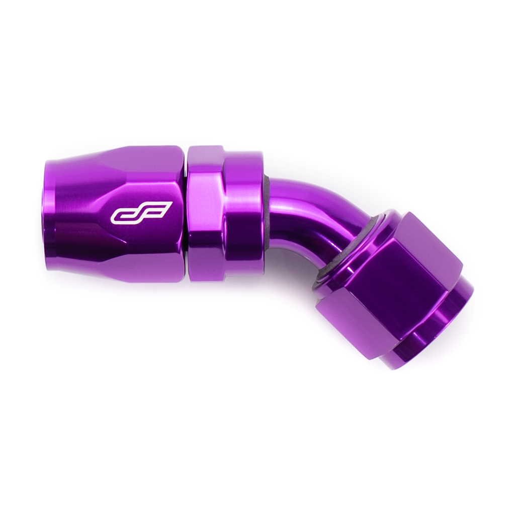 -16 AN 45 Degree Female Aluminum Hose End Fitting