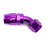 -06 AN 45 Degree Female Aluminum Hose End Fitting