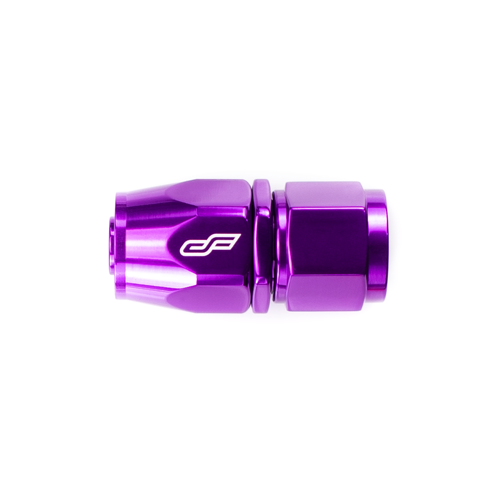 -08 AN Straight Female Aluminum Hose End Fitting