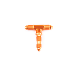 -04 AN Fitting Bulkhead Tee