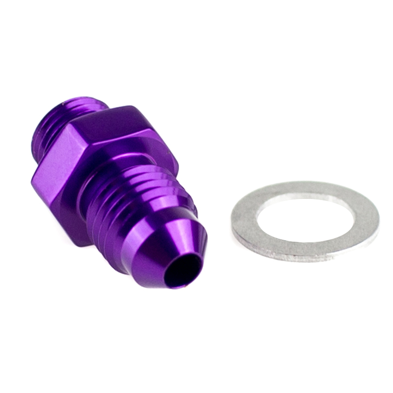 TiAL/Wastegate/BOV 'shorty' to 4AN Flare Fitting (Copy)